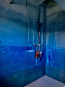 bagno in resina doccia